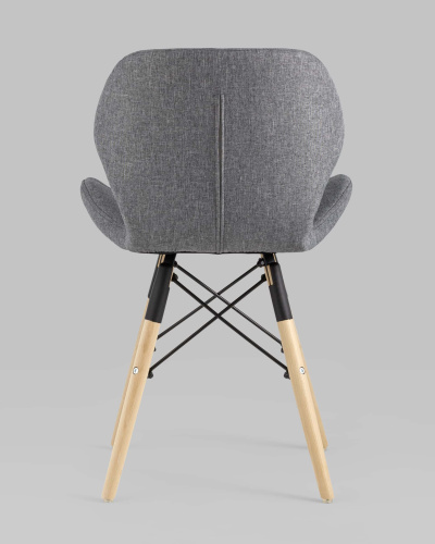 Стул Бон рогожка темно-серый. Фото №6