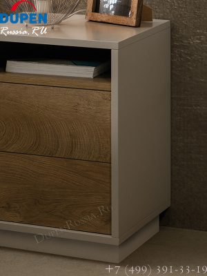 Тумба прикроватная DUPEN М-138 песочный/дуб фото Тумба прикроватная DUPEN М-138 песочный/дуб. Фото №4