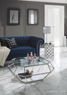 Журнальный стол DUPEN CT-233 Прозрачный. Фото