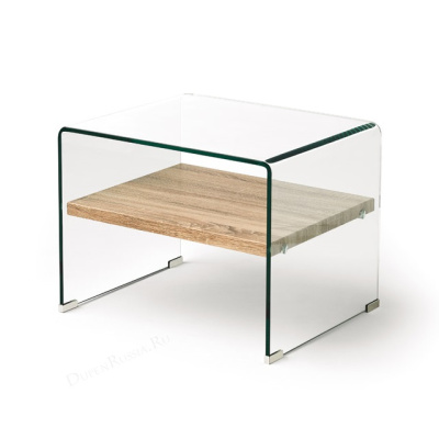Журнальный стол DUPEN M-130 Прозрачный. Фото №2