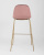 Стул барный Валенсия велюр пыльно-розовый золотые ножки фото Стул барный Валенсия велюр пыльно-розовый золотые ножки. Фото №6