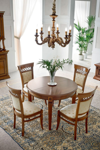 Стол круглый раздвижной 71CI54. Фото №1