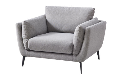 Кресло Amsterdam 5176 Серый Никель (NICKEL). Фото