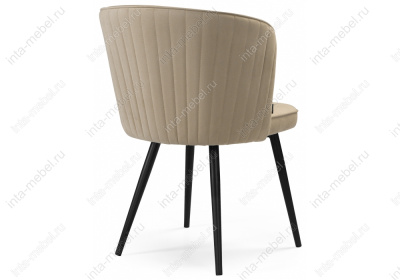 Стул деревянный Фрибур velutto 05 / черный. Фото