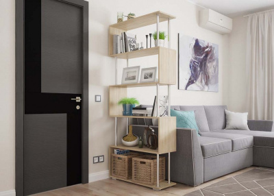 Стойка 6 Полка дуб млечный фото Стойка 6 Полка дуб млечный. Фото №2