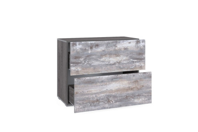 Тумба Urban НМ 011.87-01, Бетон Пайн темный, Ясень Анкор темный фото Тумба Urban НМ 011.87-01, Бетон Пайн темный, Ясень Анкор темный. Фото №2