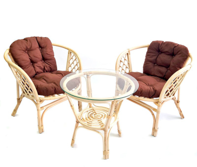 Комплект Багама дуэт с коричневыми подушками фото Комплект Багама дуэт с коричневыми подушками. Фото №4