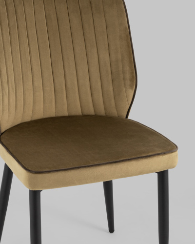 Стул Лоренс велюр карамель. Фото №9