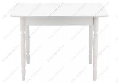 Стол деревянный Вуди белый глянец. Фото