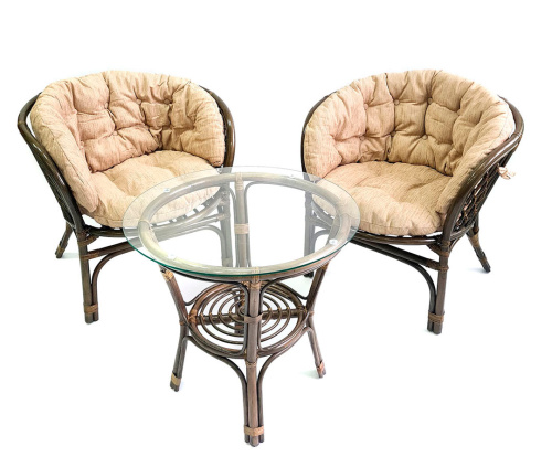 Комплект Багама Дуэт с бежевыми подушками. Фото №3