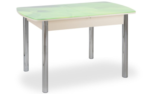 Стол Чикаго СТ (6191) фотопечать-2 ноги прямые. Фото №1