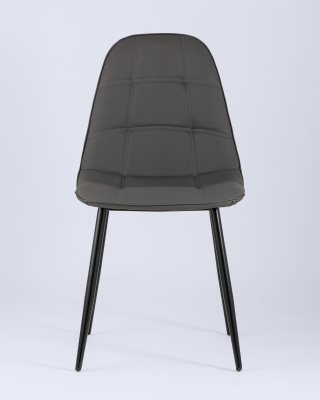 Стул Тейлор экокожа тёмно-серый фото Стул Тейлор экокожа тёмно-серый. Фото №5