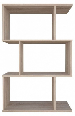 Стеллаж Polini Home Smart, древесина коричневая светлая дуб. Фото №4