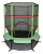 Батут AL-140 1400 мм, зеленый, черный. Фото №2
