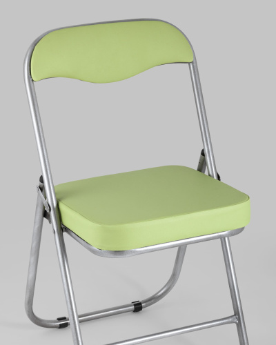 Стул складной ДЖОН металлик, салатовый фото Стул складной ДЖОН металлик, салатовый. Фото №9