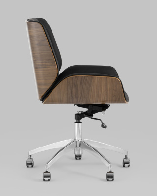 Кресло офисное TopChairs Crown черное фото Кресло офисное TopChairs Crown черное. Фото №4