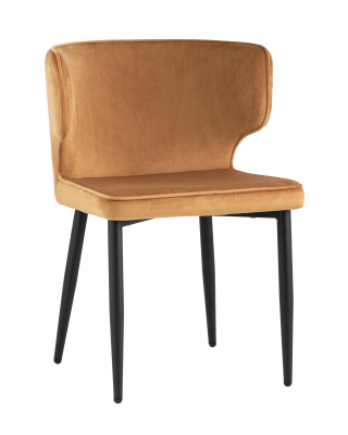 Стул Матео велюр терракотовый. Фото