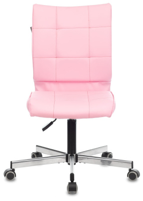 Кресло Бюрократ CH-330M светло-розовый Diamond 357 эко.кожа крестовина металл фото Кресло Бюрократ CH-330M светло-розовый Diamond 357 эко.кожа крестовина металл. Фото №4