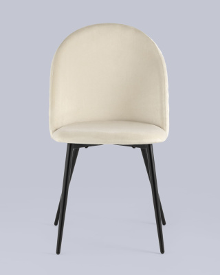 Стул Lilly велюр бежевый фото Стул Lilly велюр бежевый. Фото №5