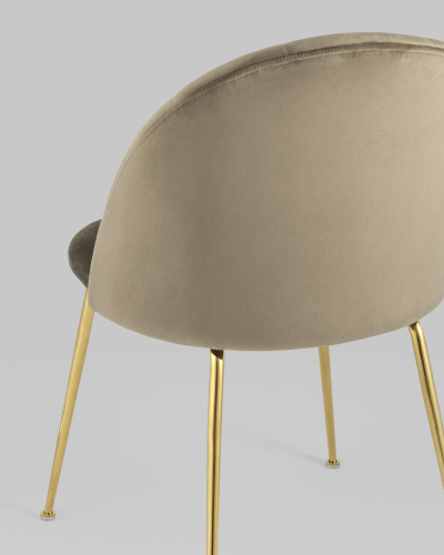 Стул Kiwi Gold, коричневый. Фото №8