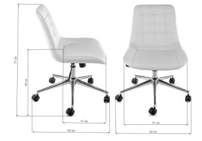 Компьютерное кресло Marco белый. Фото