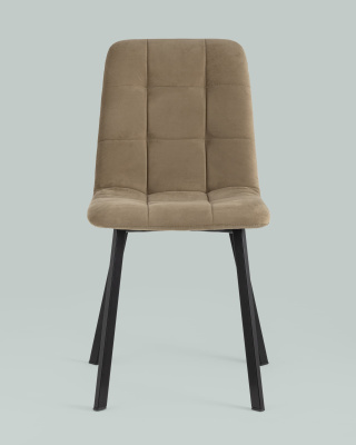 Стул Oliver Square велюр капучино. Фото №5