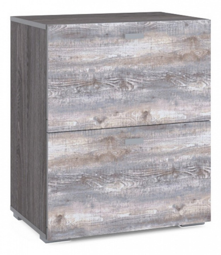 Тумба Urban НМ 011.87-02, Бетон Пайн темный, Ясень Анкор темный. Фото №1