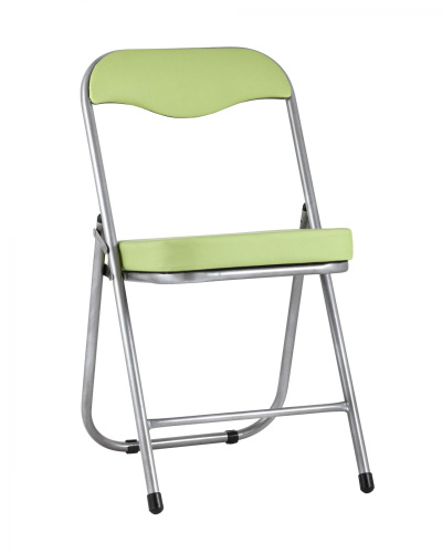 Стул складной ДЖОН металлик, салатовый фото Стул складной ДЖОН металлик, салатовый. Фото №1