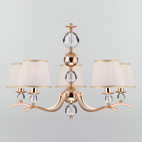 Подвесная люстра Eurosvet Sortino 60097/5 золото. Фото №1