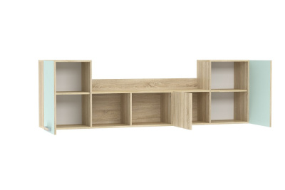 Акварель НМ 011.39-02 М Полка Кэнди, Дуб Сонома фото Акварель НМ 011.39-02 М Полка Кэнди, Дуб Сонома. Фото №2