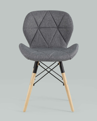 Стул Бон рогожка темно-серый фото Стул Бон рогожка темно-серый. Фото №5