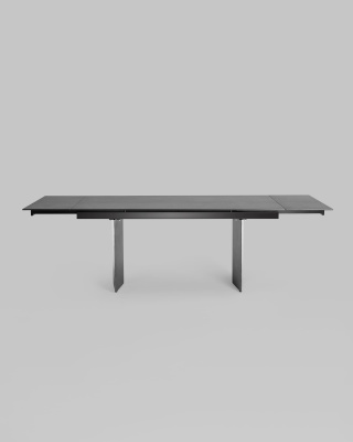 Стол обеденный Селин раскладной 180-260*90 керамика темная. Фото