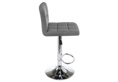 Барный стул Paskal grey fabric. Фото