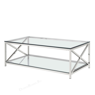 Журнальный стол DUPEN CT-230 Прозрачный фото Журнальный стол DUPEN CT-230 Прозрачный. Фото №3